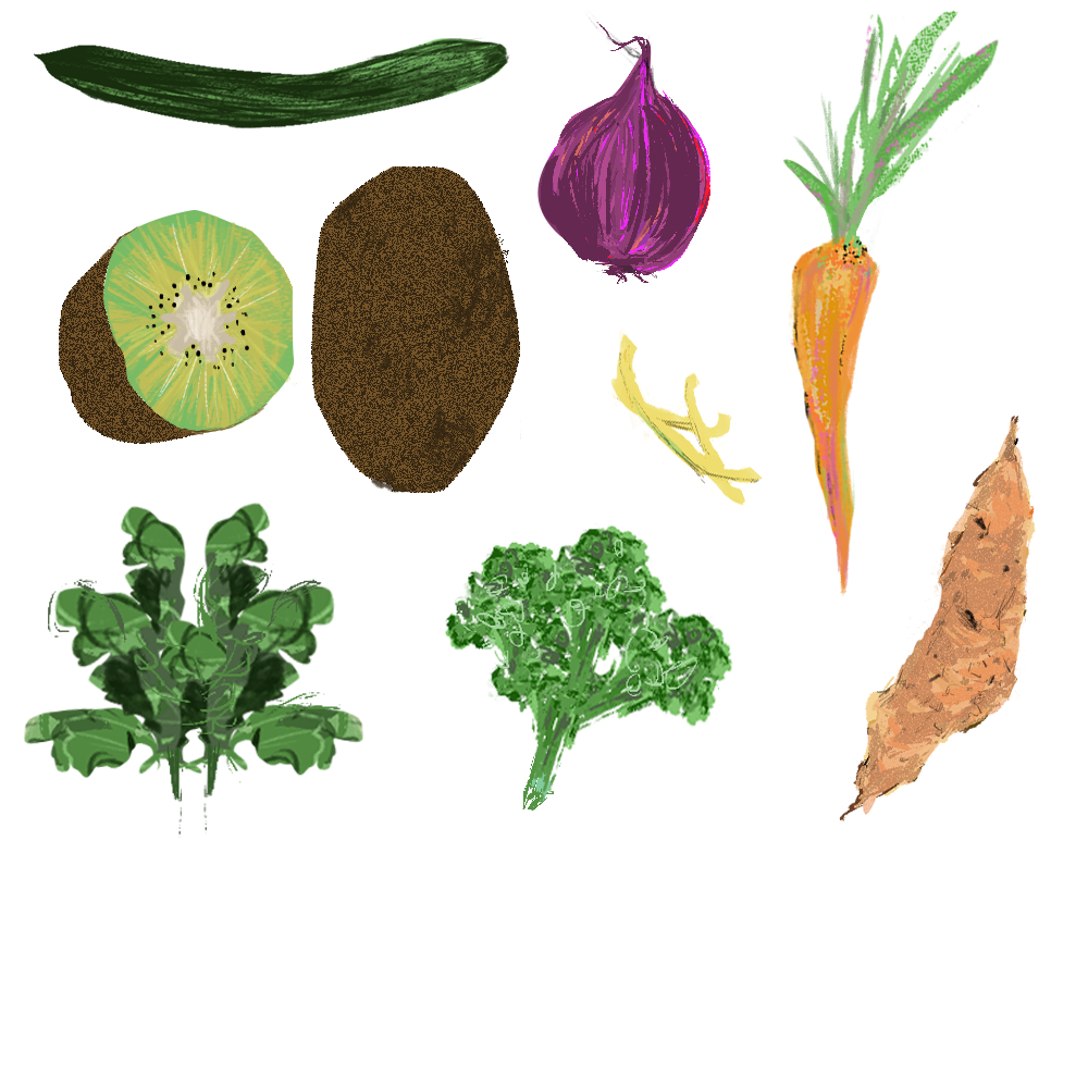 Daily fruits and vegetables?